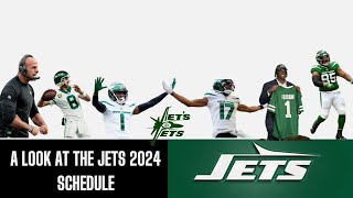 Some thoughts on the Jets 2024 schedule