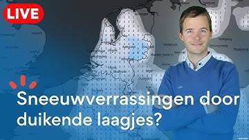 🔴 [LIVE] Sneeuwverrassing in de maak door duikende laagjes?
