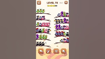 Bird Sort 2: Color Puzzle Level 73 #games #gaming #gameplay