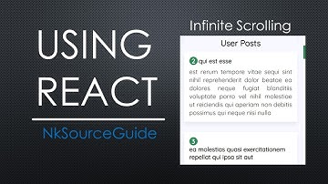 Infinite Scrolling Using ReactJS in Hindi