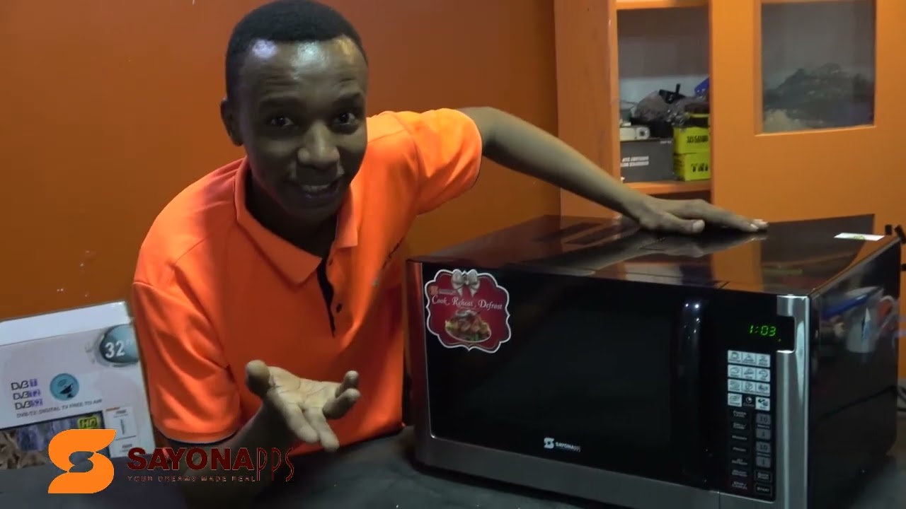 SAYONA MICROWAVE OVEN 4231mp4 - YouTube