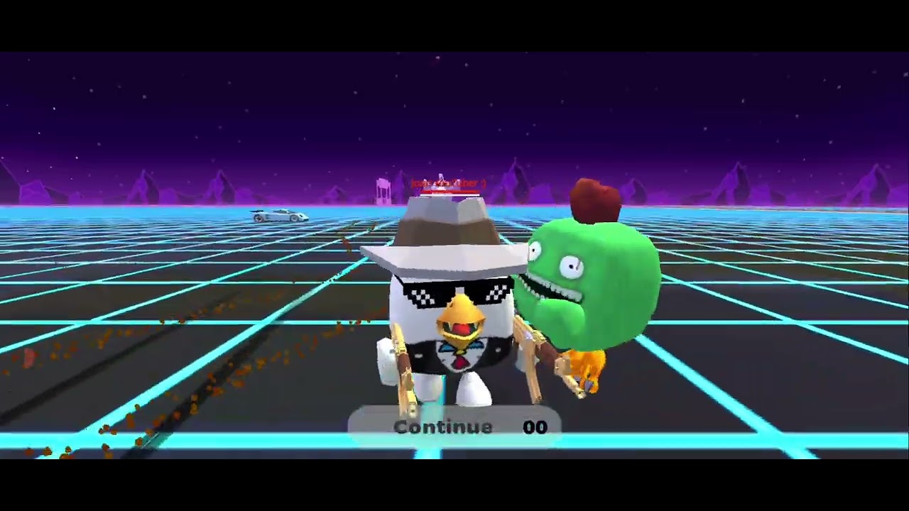 🚀🌘MISION ESPACIAL 👽👽 VIAJAMOSS A LA LUNA 🌘 ALIENS ROBOTS 🐥 CHICKEN GUN🚨🚨