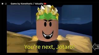 DIO vs Jotaro Part 1 (jojo poses simulator)