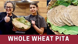 Whole Wheat Pita Bread Recipe Without Oven| The Frugal Chef