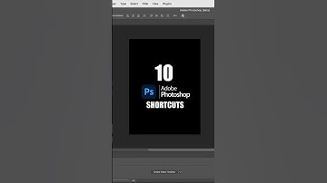 10 Photoshop keyboard shortcuts you need to know
