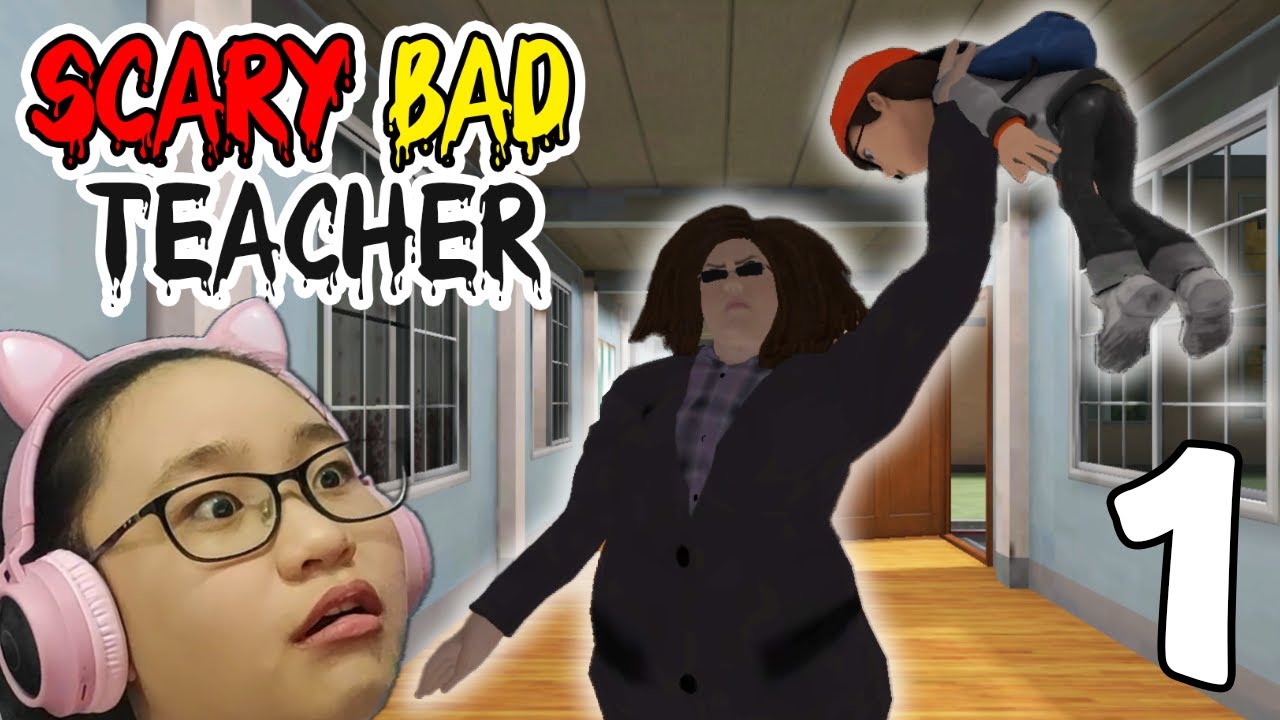 Bad scare. Scary Bad teacher 3d. Scary Bad teacher High School Jumpscare. Cherry Pop Productions Gaming.