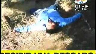 Hombre cae de una altura de 6 metros al recibir una descarga eléctrica