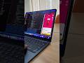 Macbook air m4 + Flutter + chatgpt coding time #shorts #macbook #flutter #programming #chatgpt