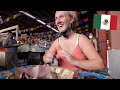 Oaxaca STREET FOOD FEAST: Tlacolula Market MEAT HALL