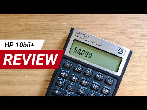 HP 10BII+ Financial Calculator Review