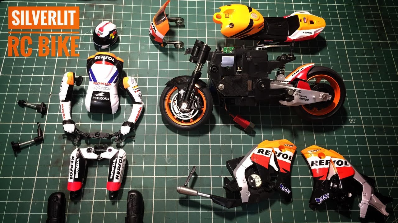 ラジコンバイク Silverlit 1/12 RC Bike Motorcycle modify 銀輝摩托車