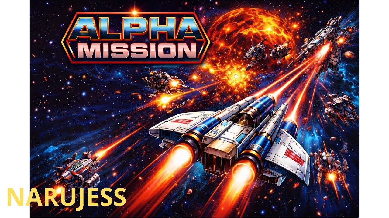 Alpha Mission - Nes (let's play FR)