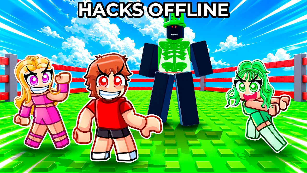 ROBLOX FIGHT FOR HACKERS...