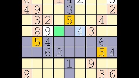 How to Solve Washington Times Sudoku Difficult  December 16, 2023
