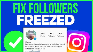 INSTAGRAM NOT SHOWING FOLLOWERS | How To Fix Instagram Follower Count Stuck Freeze 2023