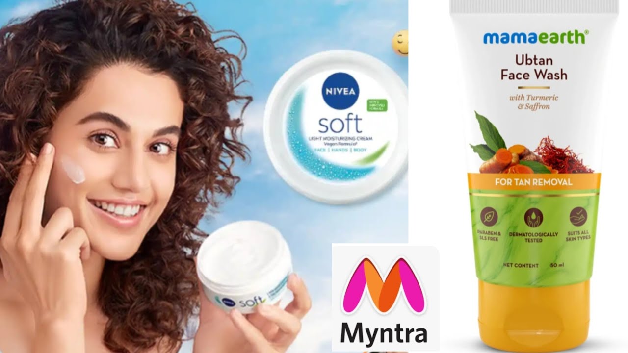Winter Special Nivea Soft Light Moisturizer Cream & mamaearth face wash/Dear Devi 