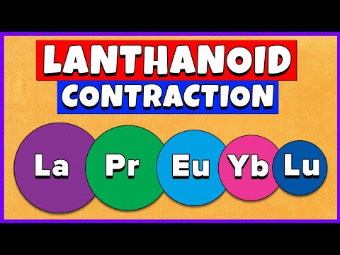 Video: Na základě kontrakce lanthanoidů vysvětlete následující?
