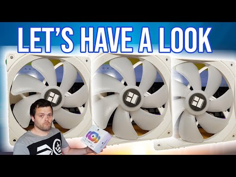 ThermalRight TL-C14W-S ARGB 3 fan pack Unboxing &amp; First Look