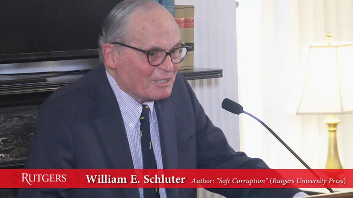 "Soft Corruption" - Sen. William Schluter on ethic...
