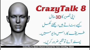 How to Make 3D Model From Photo   with CrazyTalk 8