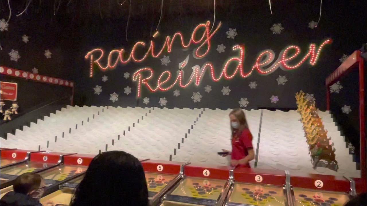 Racing Reindeer at Jordan’s Enchanted Village YouTube