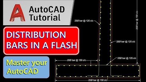 Autocad - Distribution Bars In A Flash (Quick & Easy Tutorial)