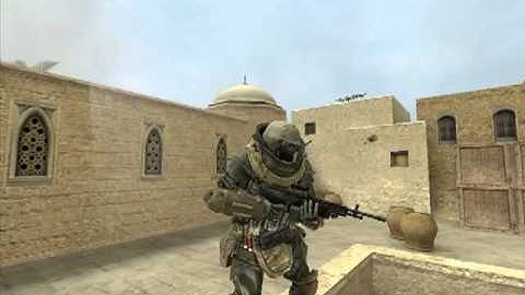|CS:S| MW2 skin player Juggernaut (titan) for CT_GIGN