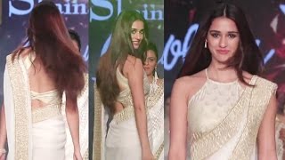 Disha Patani Ramp Walk In Saree!