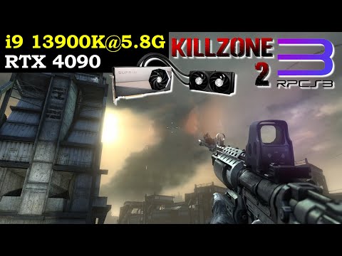 Killzone 2  4K ( Full Post Processing )| RPCS3 v0.0.26-14568 | i9 13900K + RTX 4090 60FPS Unlock