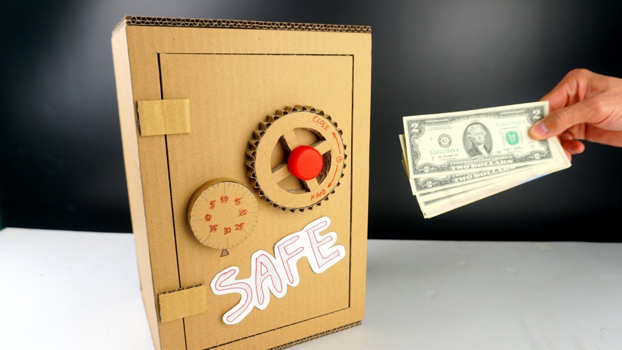 how to make a paper money safe