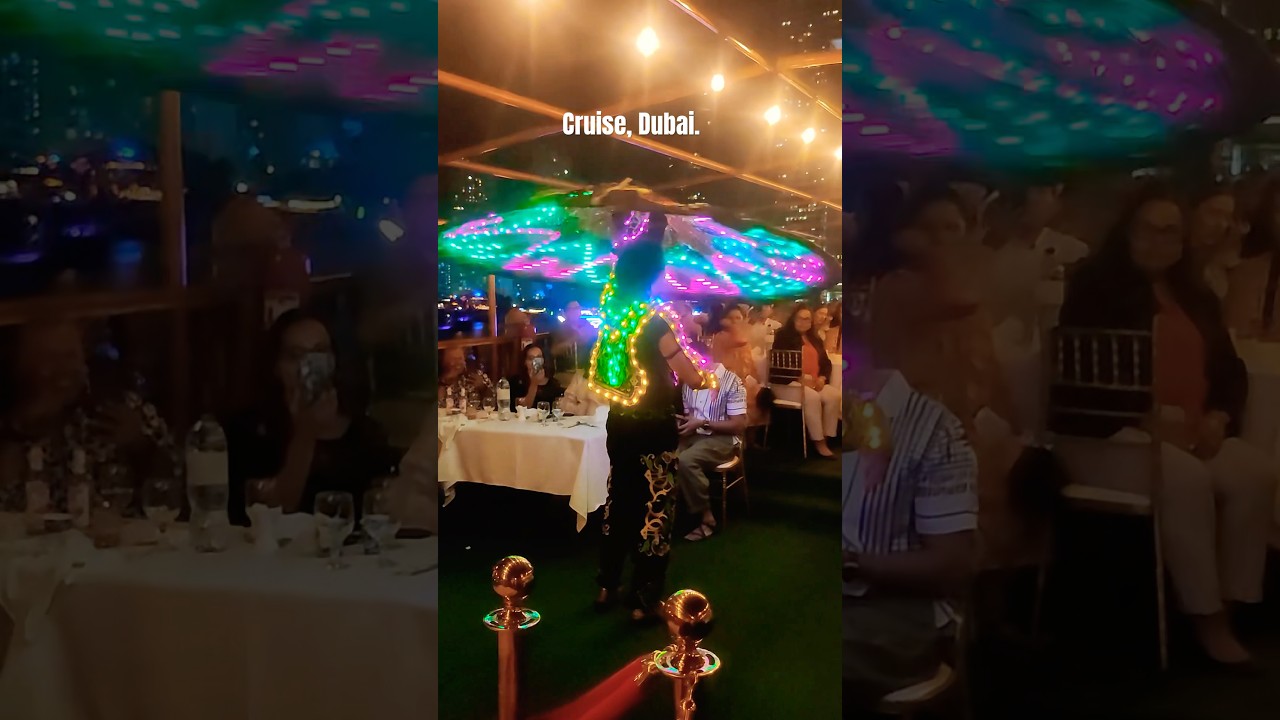 Cruise dinner, Dubai. 