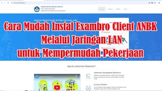 How to Share Exambro Client Over LAN (Install Without a Disk) screenshot 3