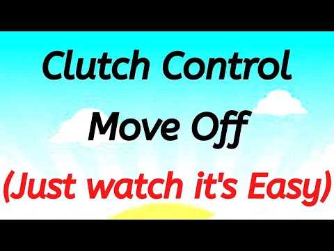 Clutch Control Move Off - Just Watch this, It's EASY @drivewizard-g3r