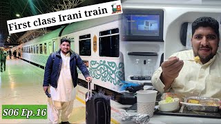 WORLD'S BEST TRAIN JOURNEY IN IRAN | S06 Ep.16 | Pakistan to Iran by road travel | Fadak train