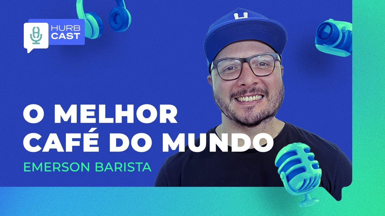 Aprenda a fazer o CAFÉ PERFEITO no Dia do Café (com Emerson Barista) | HurbCast #30
