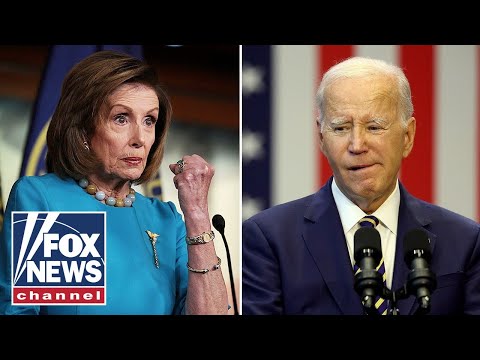 Brian kilmeade: nancy pelosi is so frustrated with biden