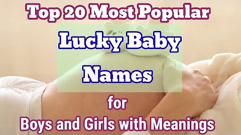 Which is the luckiest name?