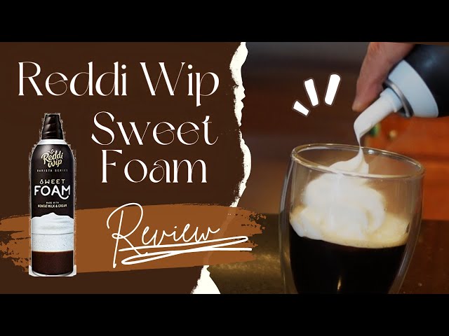  Customer reviews: Reddi-wip Barista Series Sweet Foam