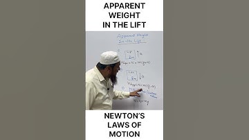 Apparent weight in the lift #education #physics #mhtcet2025 #neet2025 #neetphysics #nlm
