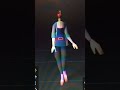 Girl caracter #lowpoly #minecraft #gaming #animation #retrogaming #dance
