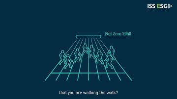ISS ESG Climate Solutions: Report Your Progress Towards Net Zero