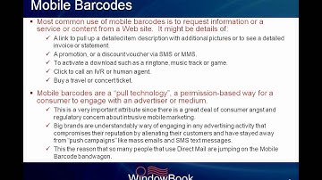 Learn the Benefits of Using QR Codes for USPS Mailing and Marketing - Window Book, Inc. (05/31/12)