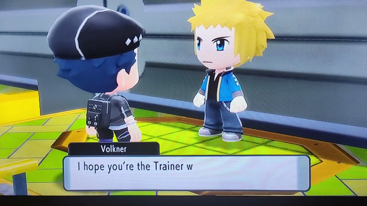 Pokemon Shining Pearl - VS Volkner