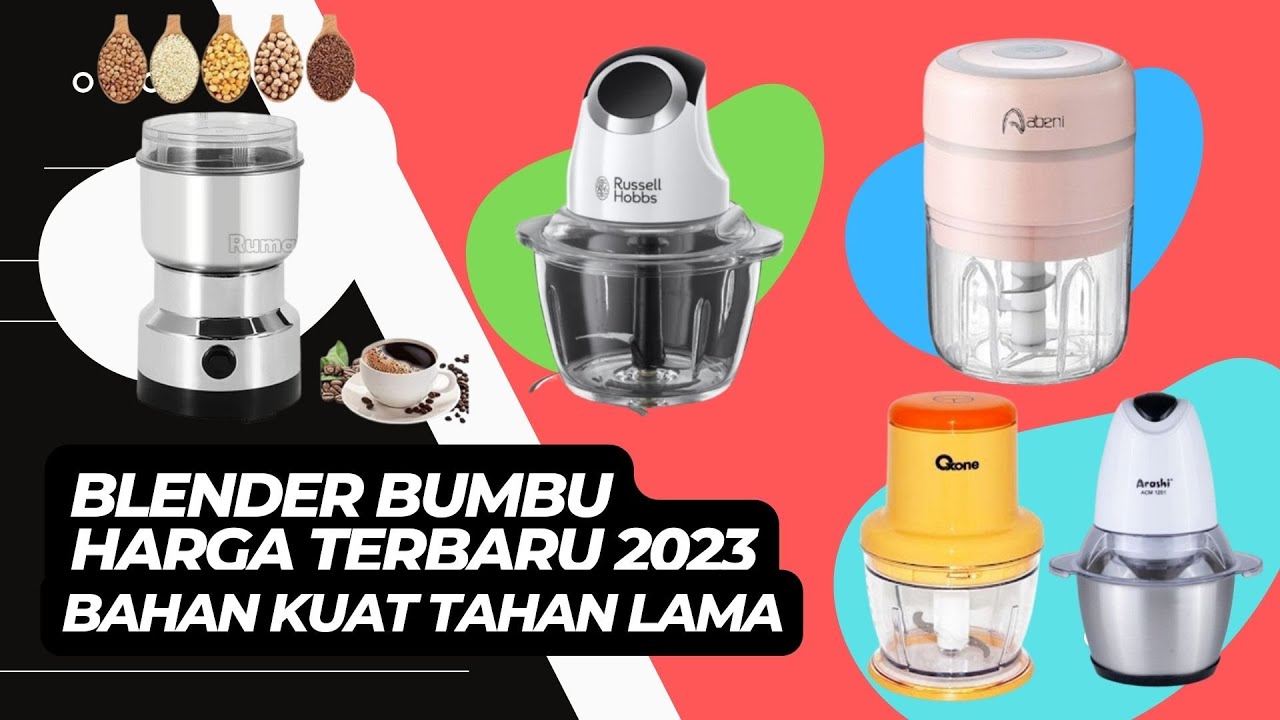 5 Rekomendasi harga blender bumbu terbaru 2023 - YouTube