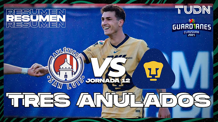 Highlights and goals | Atl San Luis vs. Pumas | 2021 Guard1anes Tournament, Liga MX - Matchday 12...