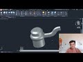 AutoCAD 3D Tutorial | Handwheel Mechanical Drawing for Beginners Part  02