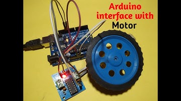How to make #Arduino interface with Motor ( L293D Motor Control Driver Module)