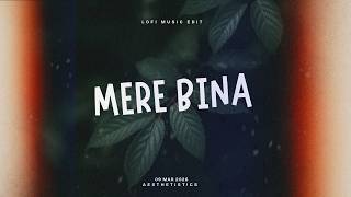 Mere Bina - Lofi Cover | Pritam & Nikhil D'Souza | Bollywood Chill Mix | Aesthetistics