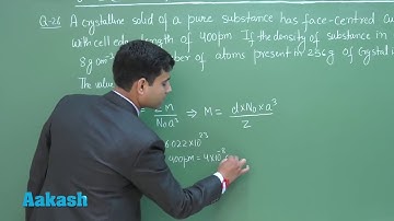 JEE Advanced 2017: Video Solution & Answer Key for Chemistry (Paper-1) Question 26