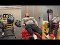 TWO TIME MR.OLYMPIA BIG RAMY&#39;s LATEST BIG LEG WORKOUT